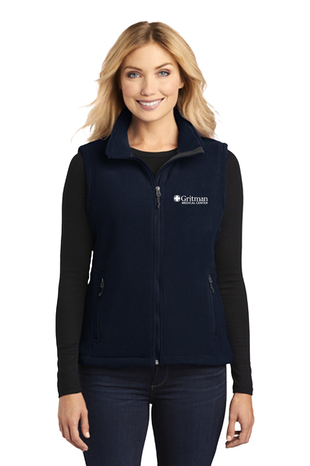 Gritman Medical Center 365 Employee Store January 2025 - Ladies Fleece Vest