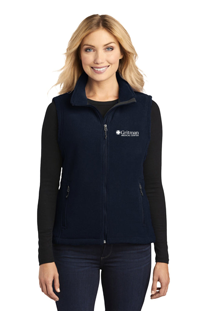 Gritman Medical Center Employee Store December 2024 - Ladies Fleece Vest