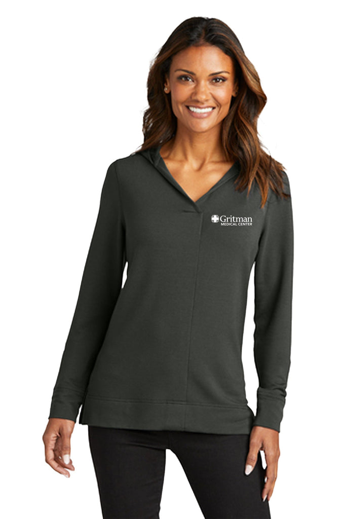 Gritman Medical Center Employee Store November 2023 - Ladies Microterry Pullover Hoodie