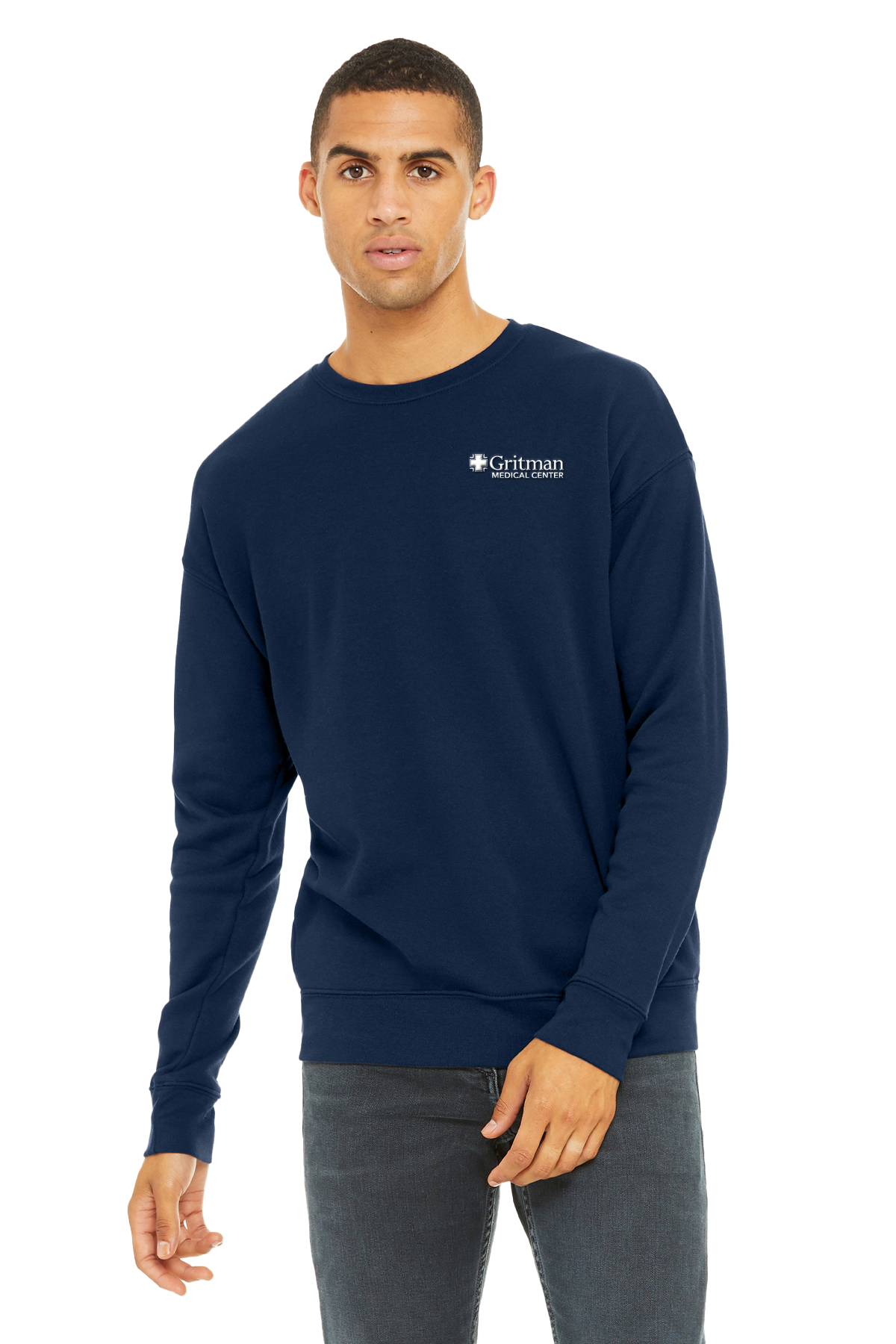 Gritman Medical Center 365 Employee Store January 2025 - Drop Shoulder Sweatshirt