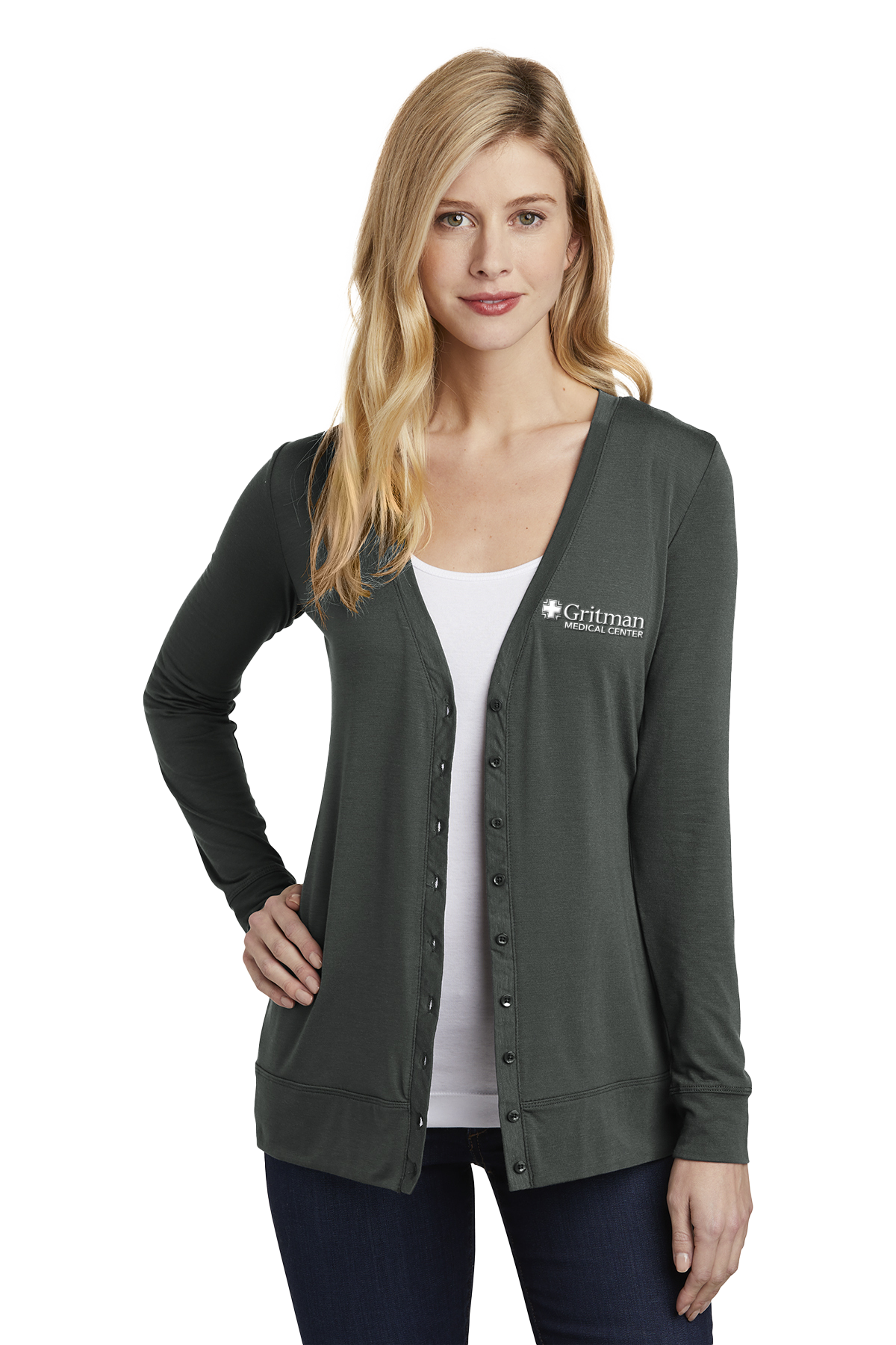 Gritman Medical Center Employee Store March 2025 - Ladies Concept Cardigan