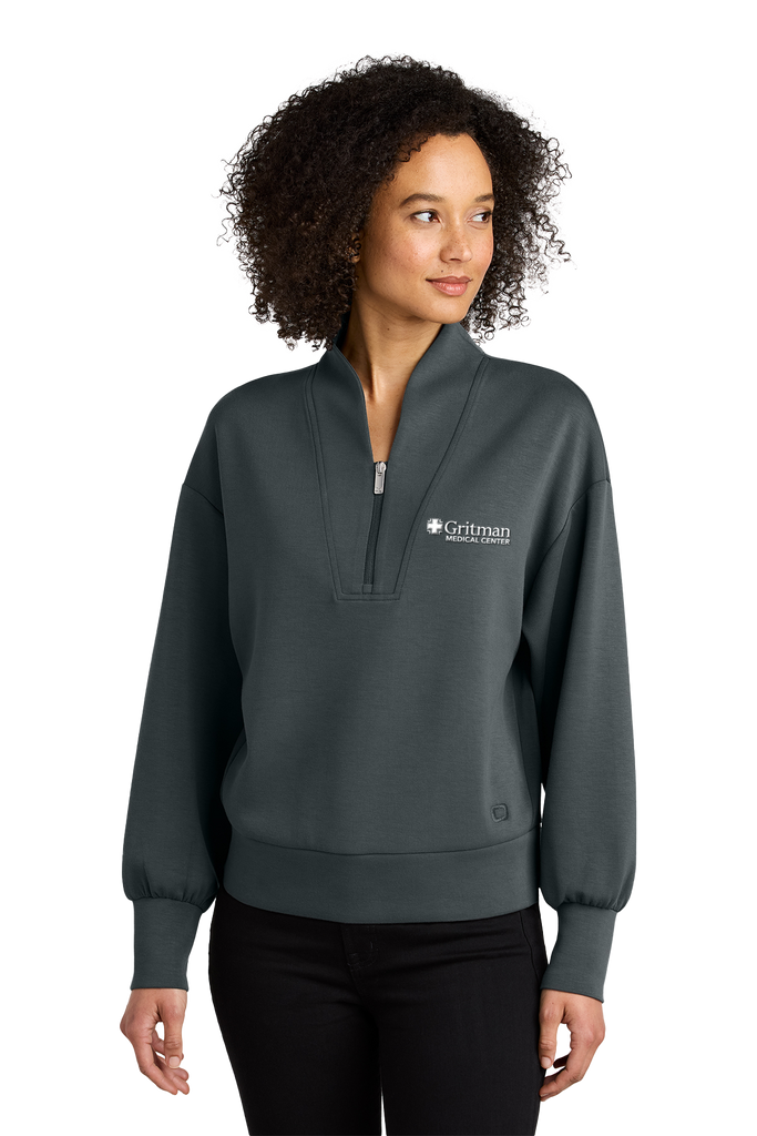 Gritman Medical Center Employee Store December 2024 - OGIO Ladies Transcend 1/4 Zip