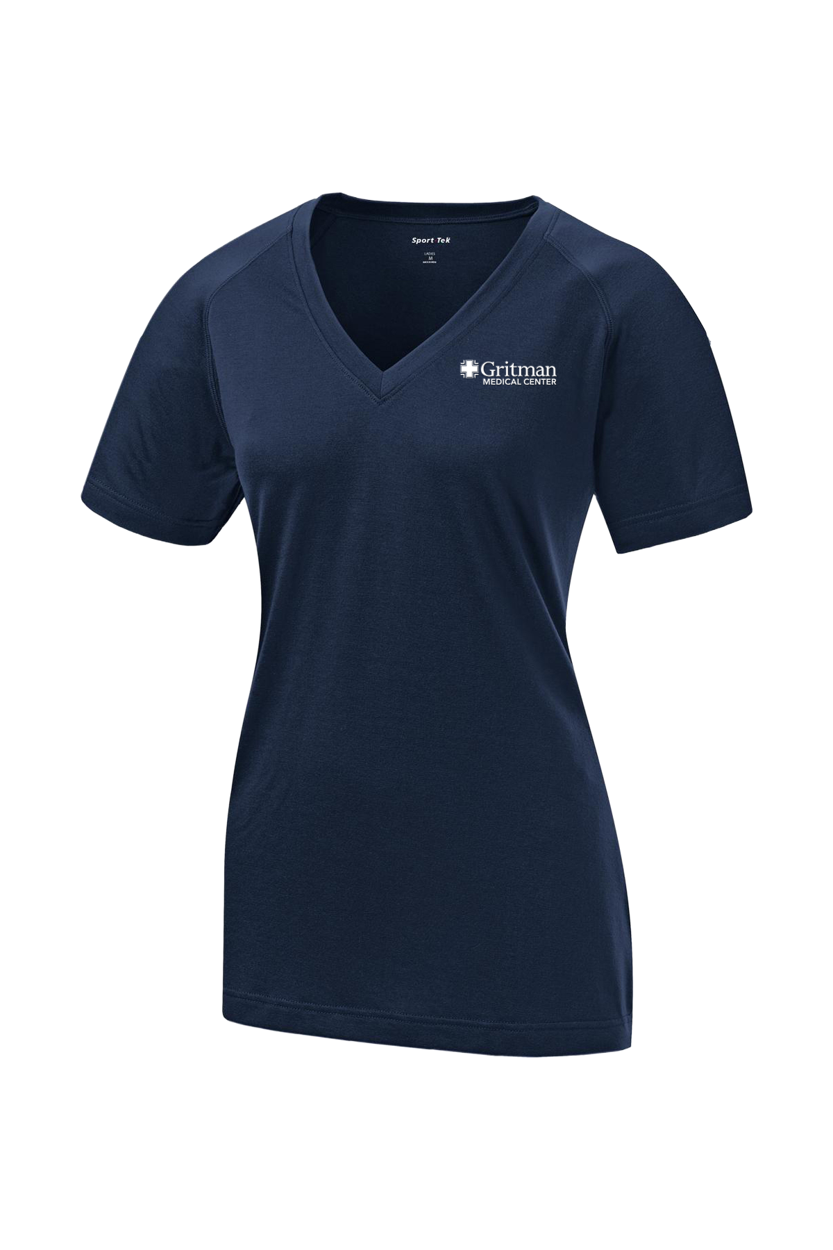 Gritman Medical Center Employee Store June 2026 - Ladies Performance V-Neck T-Shirt