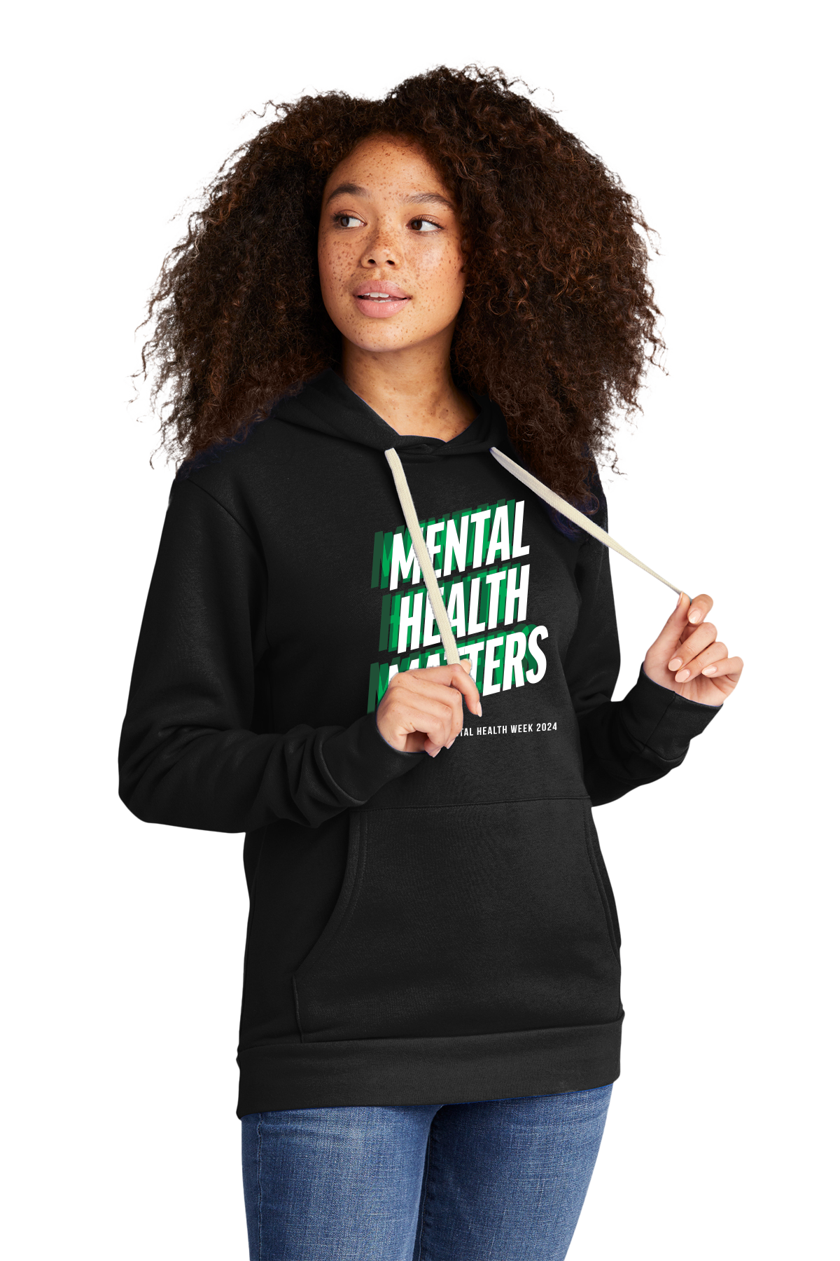 Hilinski's Hope - Mental Health Matters Apparel Green Logo (Hoodie)