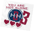 Hilinski's Hope - 'You Are Not Alone' Sticker Pack