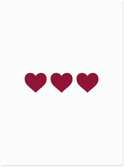 Hilinski's Hope - 3 Heart Beanie