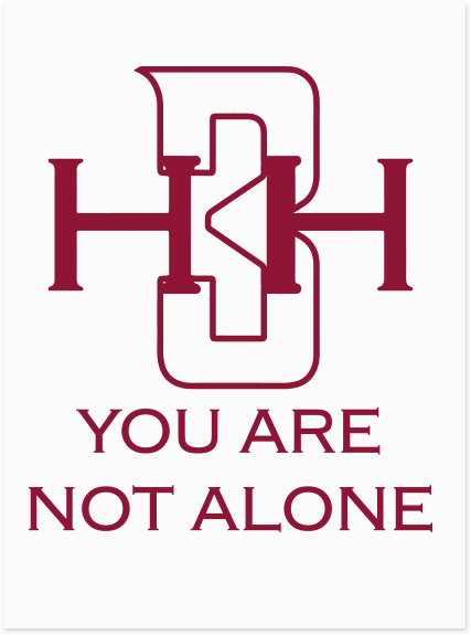 Hilinski's Hope - 'You Are Not Alone' Clear Crossbody Bag