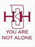 Hilinski's Hope - 'You Are Not Alone' Clear Crossbody Bag