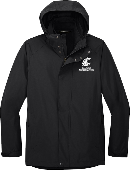Washington State University Alumni Association Staff Pop Up Summer 2026 - 3 in 1 All Weather Jacket
