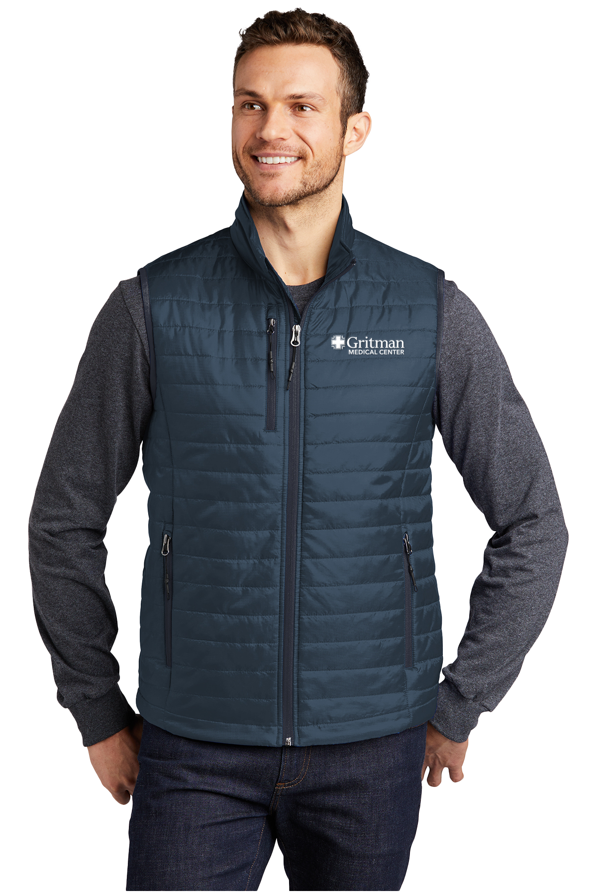 Gritman Medical Center 365 Employee Store January 2025 - Packable Puffy Vest