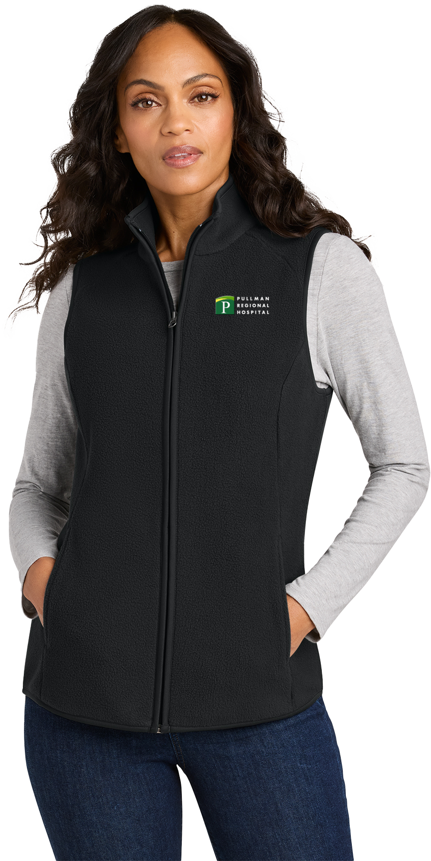 Pullman Regional Hospital Holiday Merchandise Winter 2025 - Ladies Fleece Vest