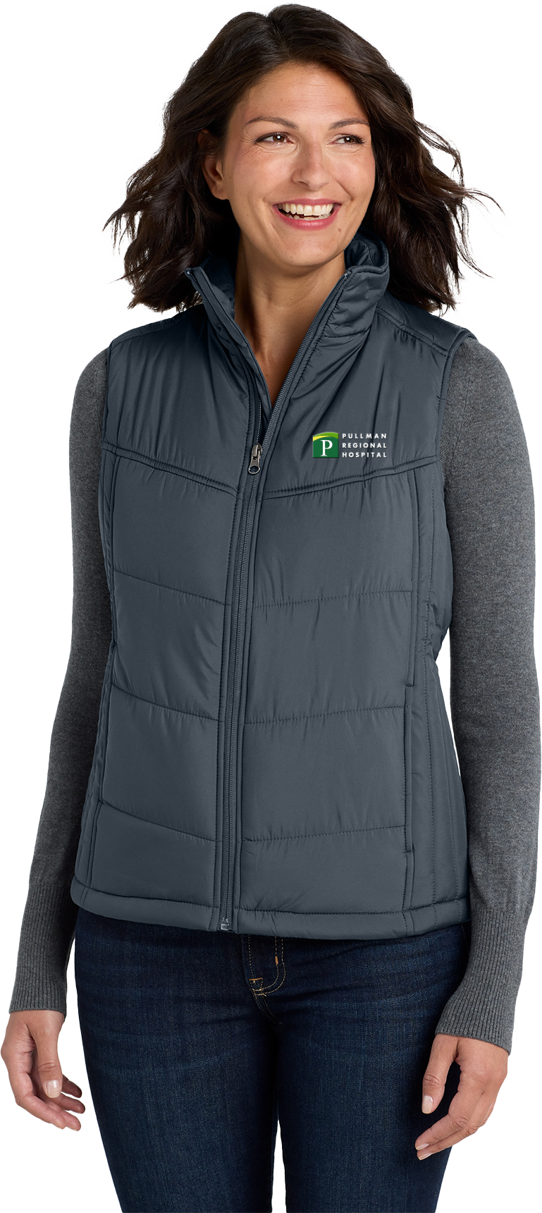 Pullman Regional Hospital Holiday Merchandise Winter 2025 - Ladies Puffy Vest