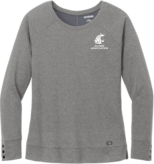 Washington State University Alumni Association Staff Pop Up Summer 2026 - Women's Ogio Long Sleeve Scoop Neck