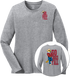 Washington State University Alumni Association Texas Merchandise Fall 2026 - Women's Long Sleeve Tee (Go Cougs Design)