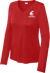 Washington State University Alumni Association Staff Pop Up Summer 2026 - Women's V-Neck  Long Sleeve Tee