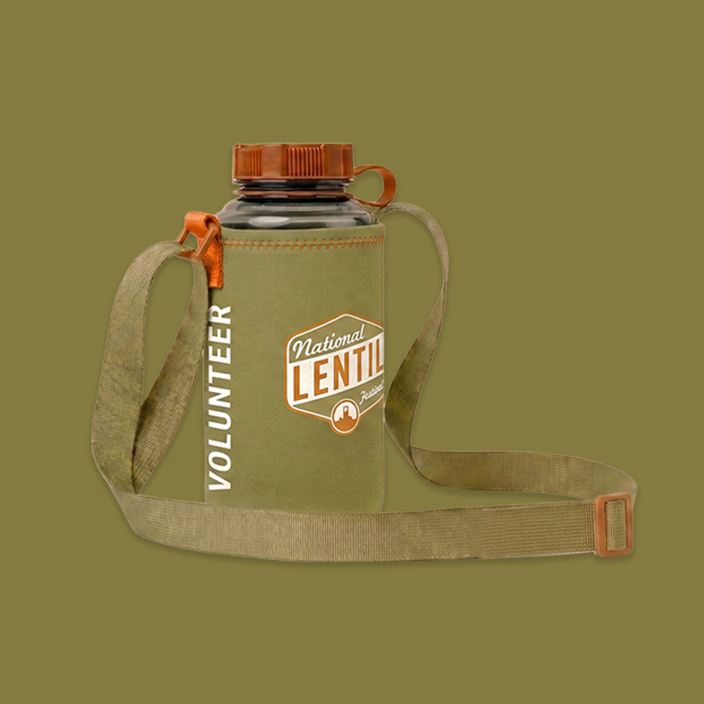 Lentil Festival Water Bottle Holder