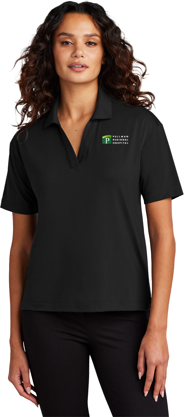 Pullman Regional Hospital Employee Store June 2026 - Mercer+Mettle Ladies Stretch Jersey Polo