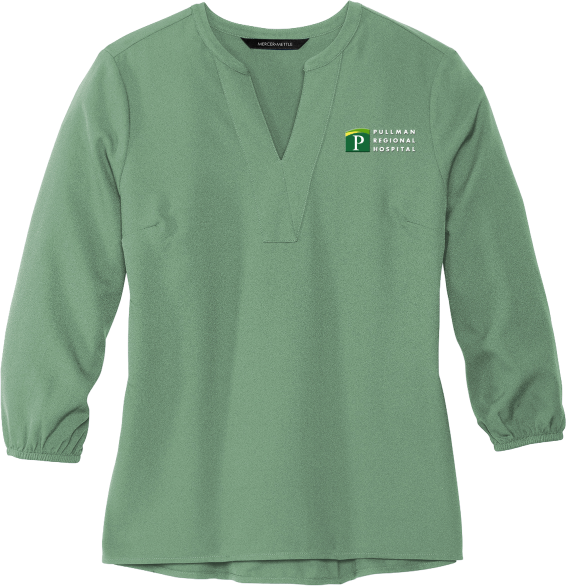 Pullman Regional Hospital Employee Store June 2026 - Mercer+Mettle Ladies 3/4 Sleeve Blouse