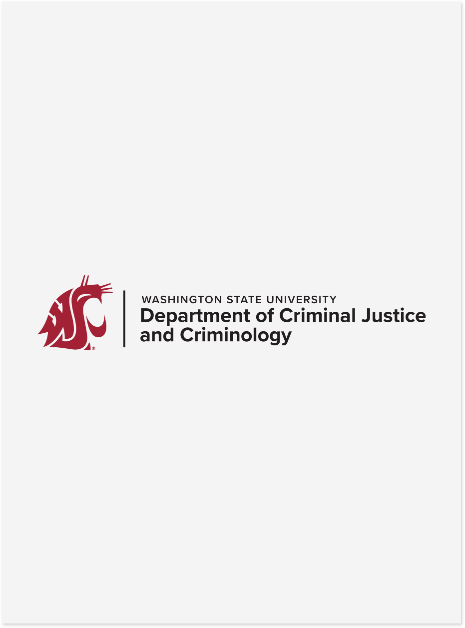 Washington State University Criminal Justice Pop Up September 2025 - Mug