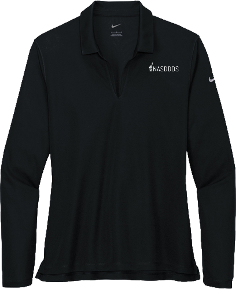 National Association of State Directors of Developmental Disabilities Services Pop Up Fall 2026 - Women's Nike Long Sleeve Polo