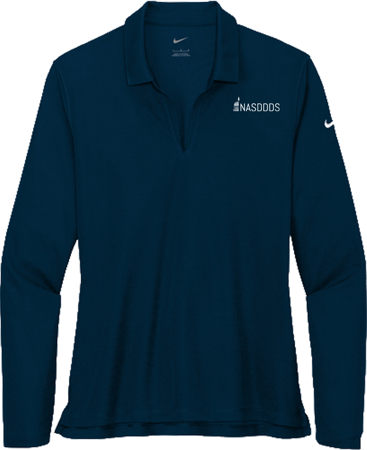 National Association of State Directors of Developmental Disabilities Services Pop Up Fall 2026 - Women's Nike Long Sleeve Polo