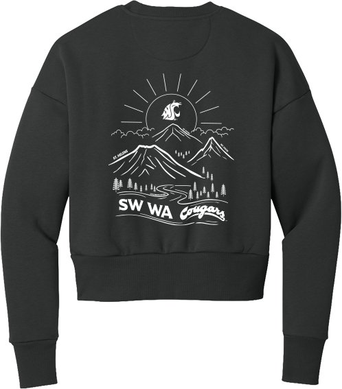 Washington State University Alumni Association SW WA Chapter Merchandise Fall 2026 - Women's Crewneck