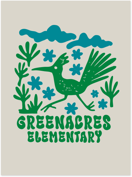 Greenacres Elementary PTA Merchandise Fall 2026 - T-Shirt (Flower Apparel)