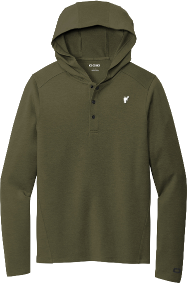 McConkey Auction Group Merchandise Summer 2026 - OGIO Luuma Flex Hooded Henley