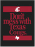 Washington State University Alumni Association Texas Merchandise Summer 2026 - Texas Cougs T-Shirt