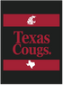Washington State University Alumni Association Texas Merchandise Summer 2026 - Texas Cougs T-Shirt