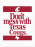 Washington State University Alumni Association Texas Merchandise Summer 2026 - Texas Cougs T-Shirt