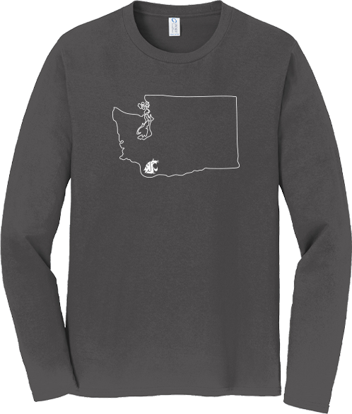 Washington State University Alumni Association SW WA Chapter Merchandise Fall 2026 - Long Sleeve Tee