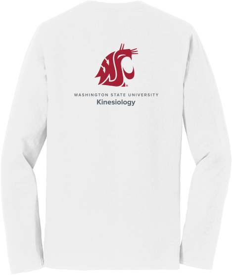 Washington State University Kinesiology Merchandise Fall 2026 - Long Sleeve Tee