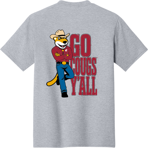 Washington State University Alumni Association Texas Merchandise Summer 2026 - Go Cougs T-Shirt