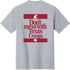 Washington State University Alumni Association Texas Merchandise Summer 2026 - Texas Cougs T-Shirt