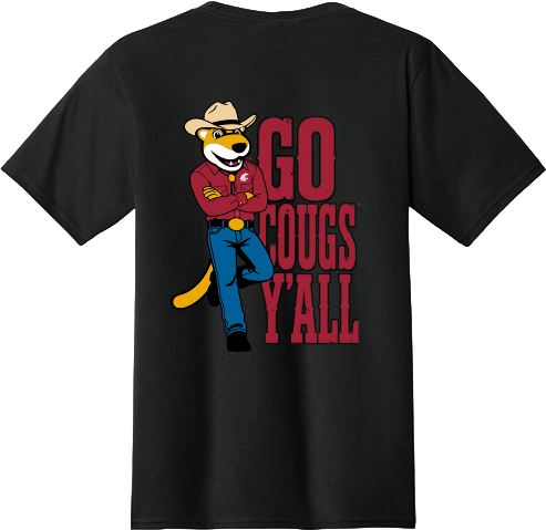 Washington State University Alumni Association Texas Merchandise Summer 2026 - Go Cougs T-Shirt