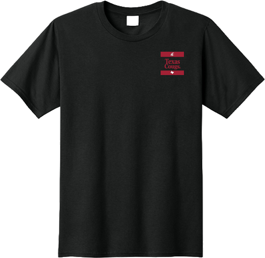 Washington State University Alumni Association Texas Merchandise Summer 2026 - Texas Cougs T-Shirt