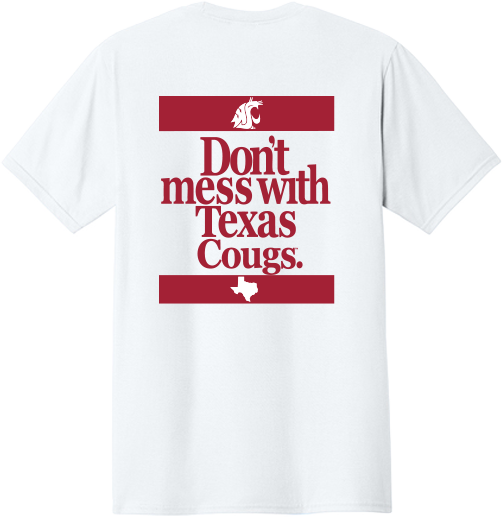 Washington State University Alumni Association Texas Merchandise Summer 2026 - Texas Cougs T-Shirt