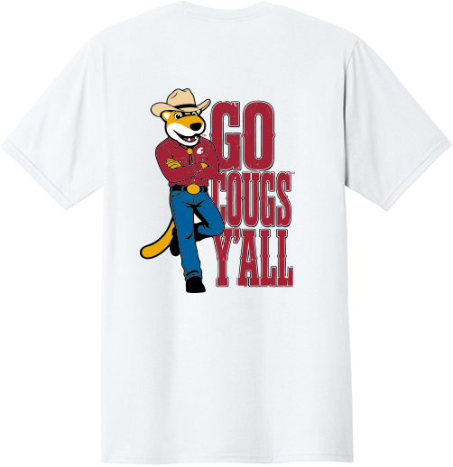 Washington State University Alumni Association Texas Merchandise Summer 2026 - Go Cougs T-Shirt