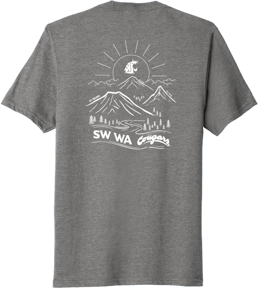 Washington State University Alumni Association SW WA Chapter Merchandise Fall 2026 - Tee
