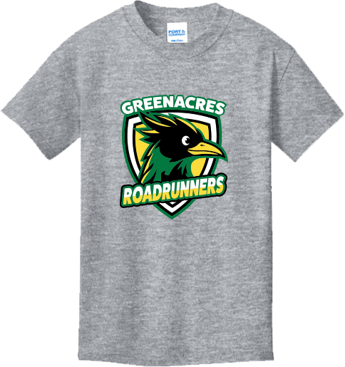 Greenacres Elementary PTA Merchandise Fall 2026 - Youth Cotton Tee (Roadrunner Apparel)