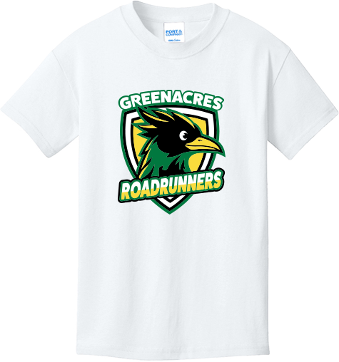 Greenacres Elementary PTA Merchandise Fall 2026 - Youth Cotton Tee (Roadrunner Apparel)