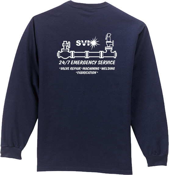 SVI Industrial Employee Merchandise Fall 2026 - Long Sleeve Pocket T-Shirt