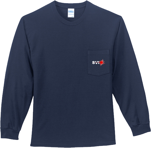 SVI Industrial Employee Merchandise Fall 2026 - Long Sleeve Pocket T-Shirt