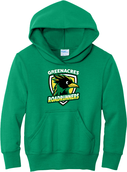 Greenacres Elementary PTA Merchandise Fall 2026 - Youth Port & Co Hoodie (Roadrunner Apparel)