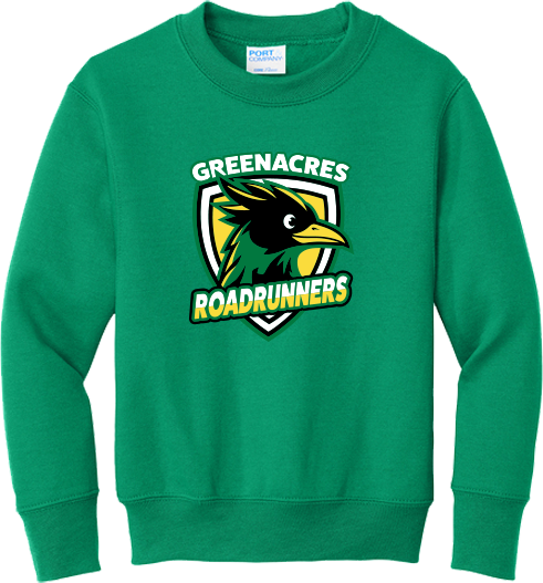 Greenacres Elementary PTA Merchandise Fall 2026 - Youth Port & Co Crewneck (Roadrunner Apparel)