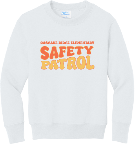 Cascade Ridge Elementary Patrol Tees Fall 2026 - Youth Crewneck