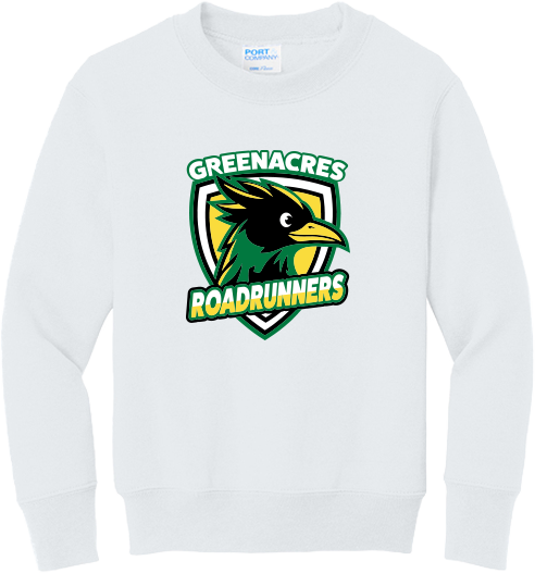 Greenacres Elementary PTA Merchandise Fall 2026 - Youth Port & Co Crewneck (Roadrunner Apparel)