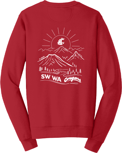 Washington State University Alumni Association SW WA Chapter Merchandise Fall 2026 - Crewneck