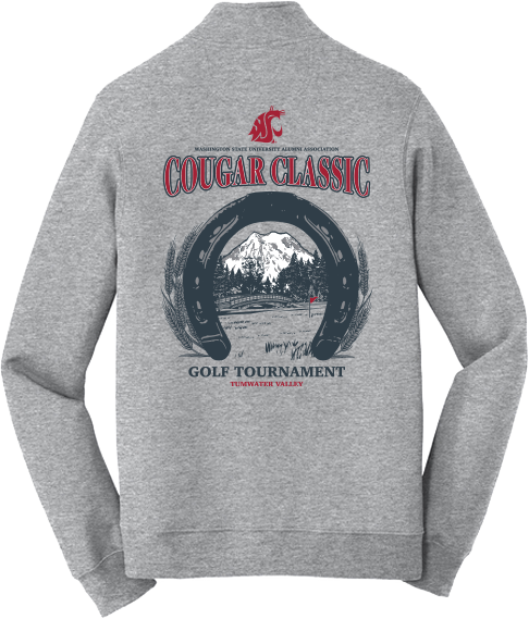 Washington State University Alumni Association Tumwater Cougar Classic Golf Tournament Summer 2026 - 1/4 Zip